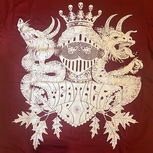 👑 American Apparel Weatherbox band shirt size Medium EUC